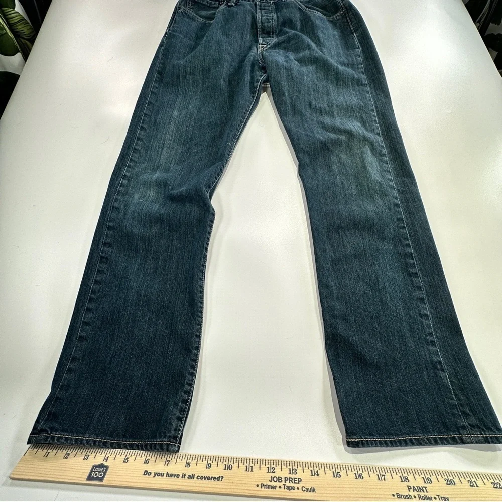 Levi’s 501 Button Fly Straight Leg Jeans Mens W33 L32
